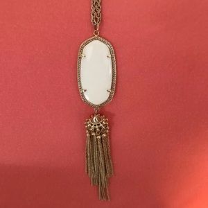 Kendra Scott long tassel necklace