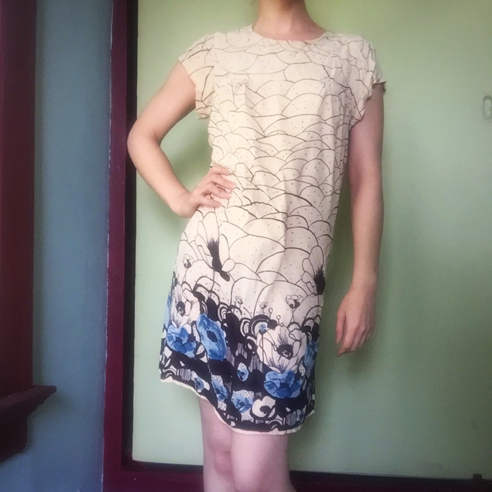 Lux shift dress