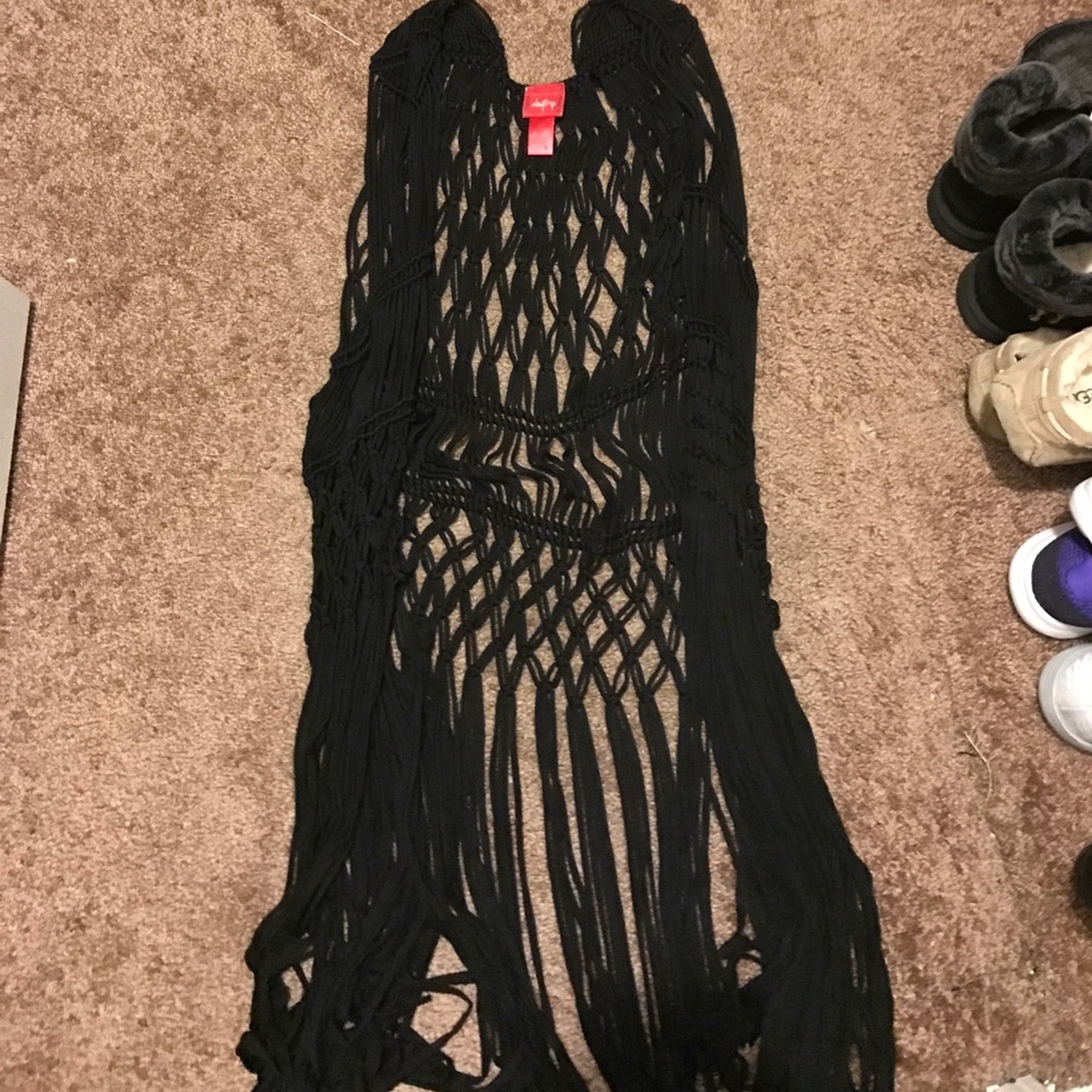 Day trip fringe vest