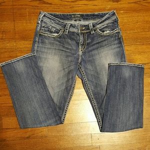 Silver Suki Straight Jeans