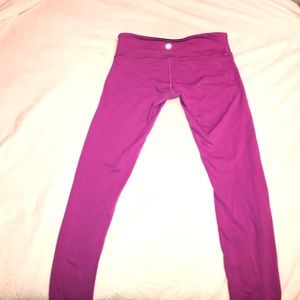 Never Worn Lululemon Reversible Leggings Size 10