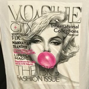 NEW. Vogue Cover T-shirt