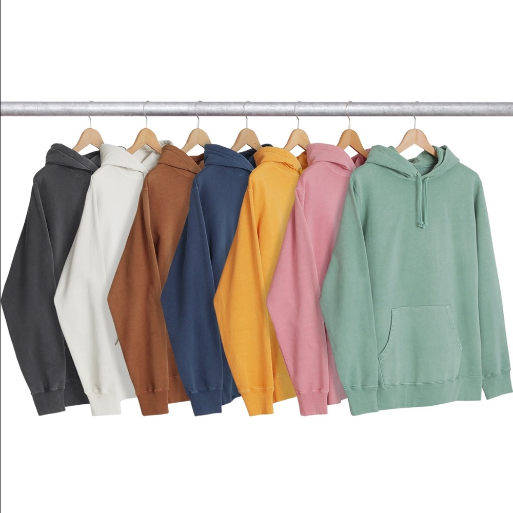 🎉SOLD🎉 NWT Supreme Overdyed Hooded Sweatshirt - Picture 1 of 7