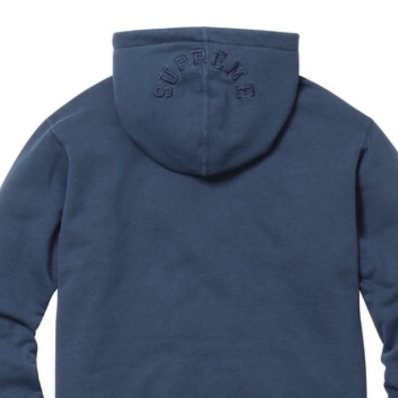 🎉SOLD🎉 NWT Supreme Overdyed Hooded Sweatshirt - Picture 4 of 7