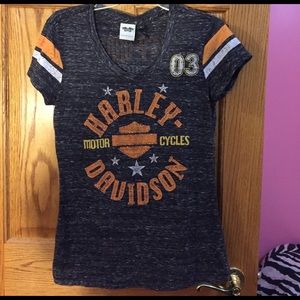 Harley-Davidson embellished tee