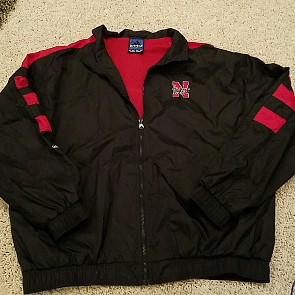 nebraska adidas jacket