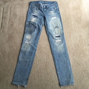American Eagle skinny jeans 0