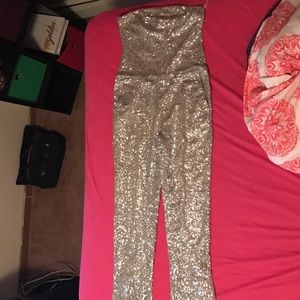 Glitz sequin jumpsuit