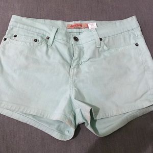 Mint shorts