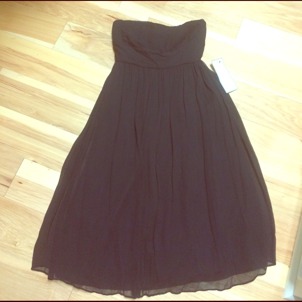 Black formal 100% silk