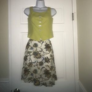 CHIC FEMININE FUN work/business/play dressy set