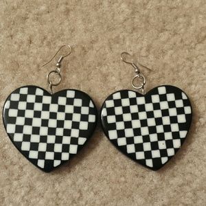 Checkered Earings