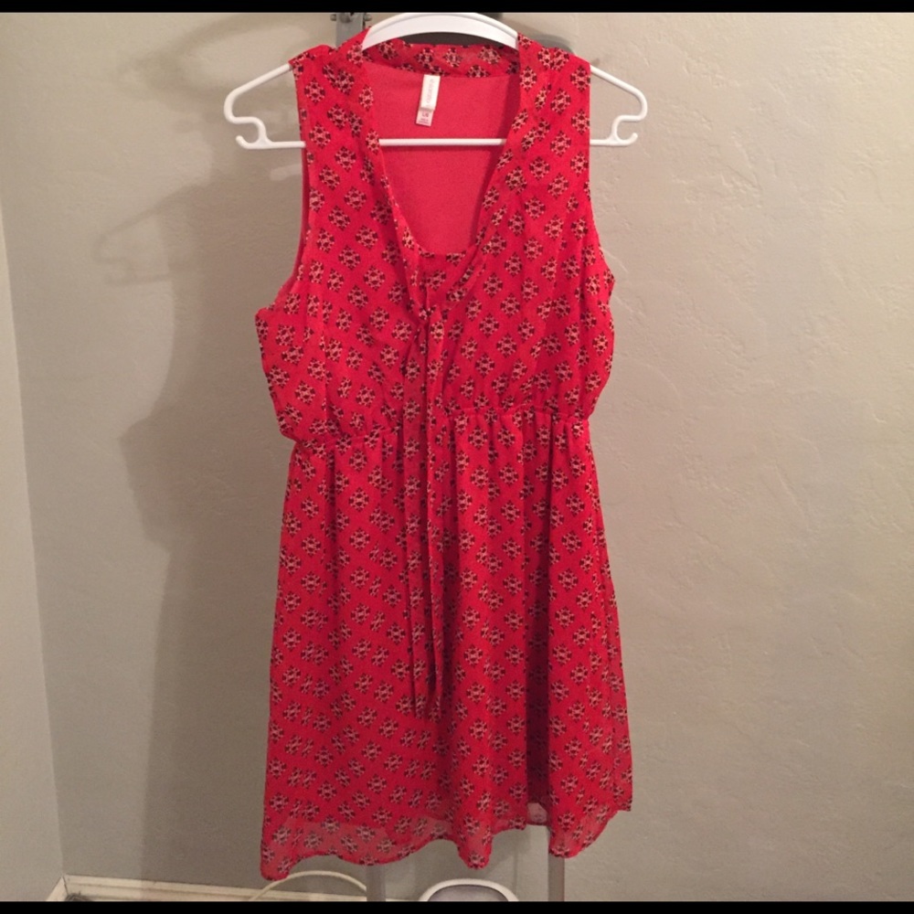 Cute printed dress!