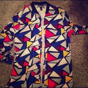 Granddad collar shirt