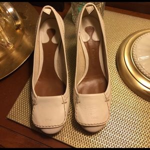Chloe White Heels