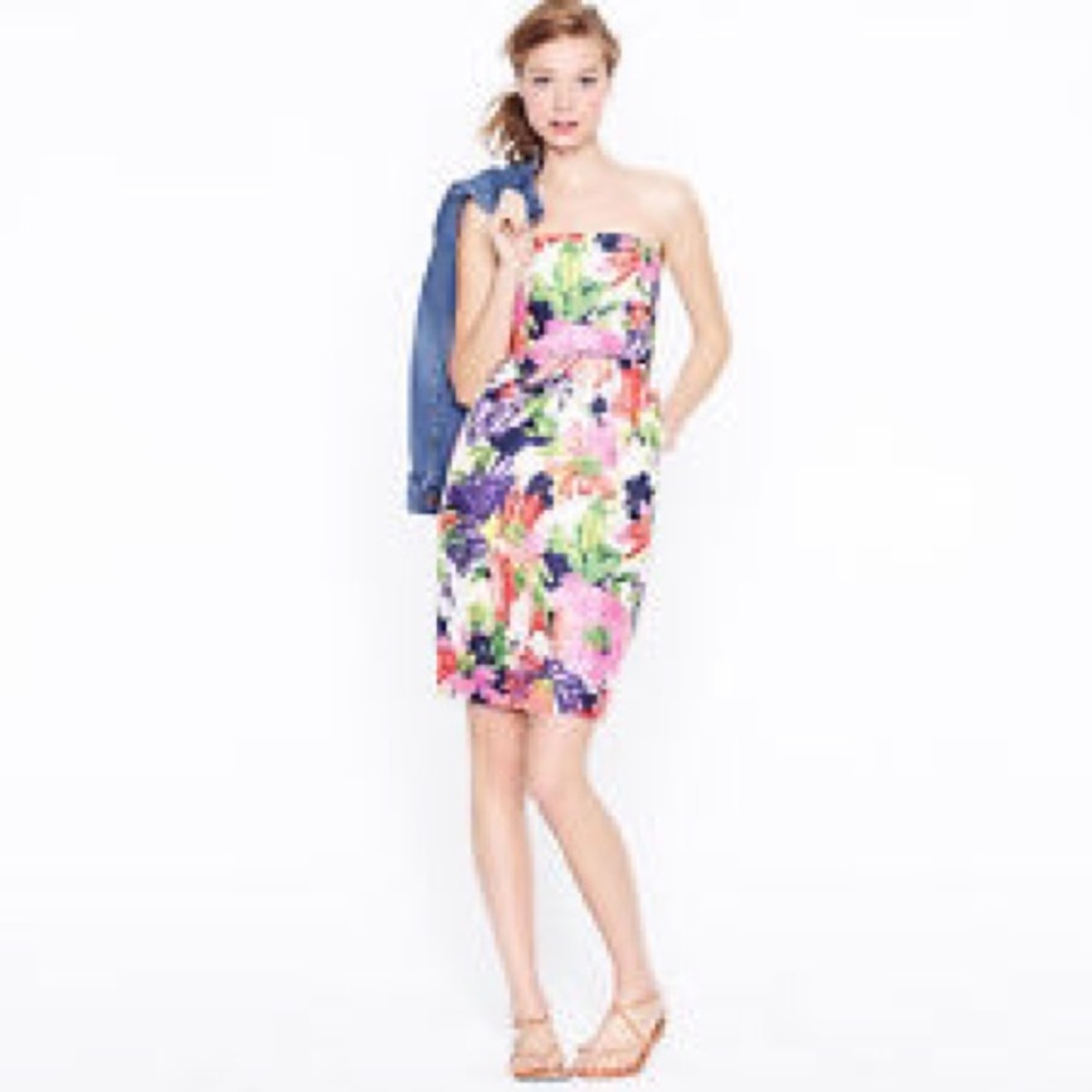 Jcrew floral dress