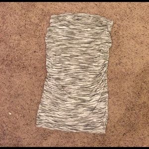 Skirt- flattering, like new black and white skirt!