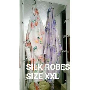 Morgan Taylor Silk Robes only purple
