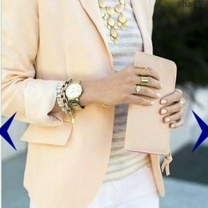 Blush blazer