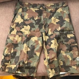 LRG Cargo camouflage camo shorts