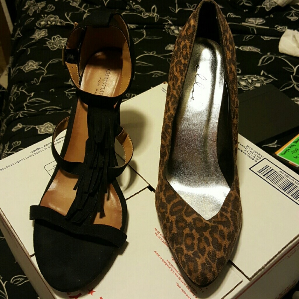 Heels on separate posts