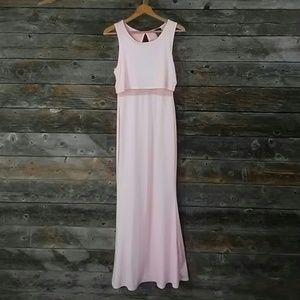 Rosey pink Rue 21 maxi dress