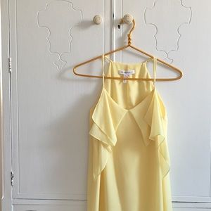 BCBG yellow dress