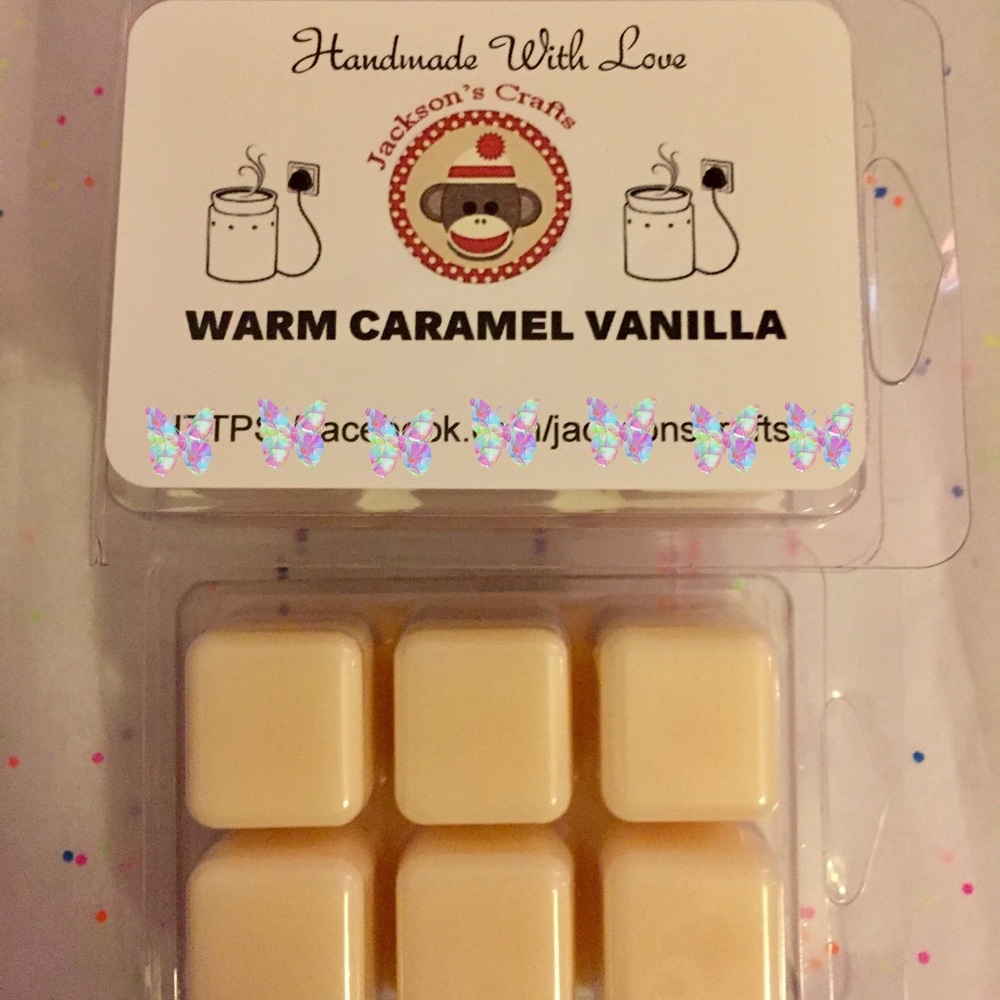 Warm Caramel Vanilla Soy Wax Tart