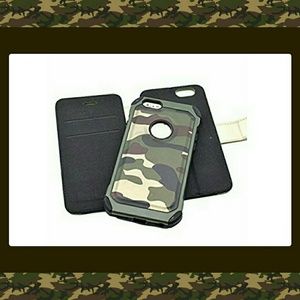 Camouflage Premium Detachable 2in1 Wallet Case