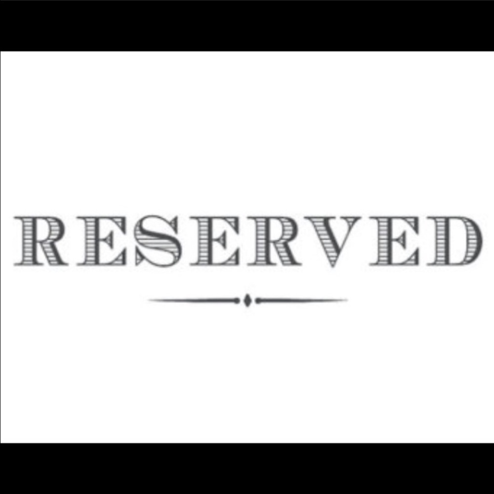 Reserved for Trade