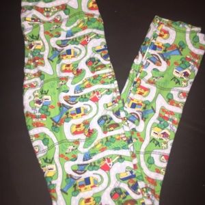 Lularoe OS Retro Hotwheels Road Map BNWOT