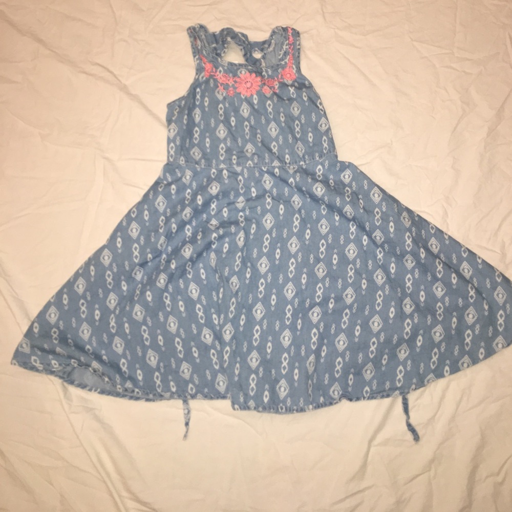justice girls patterned dress