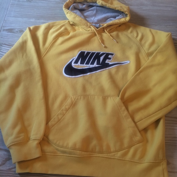 yellow nike sweatshirts