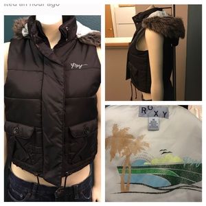 Roxy puffy vest