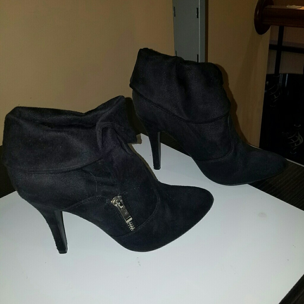 Black booties