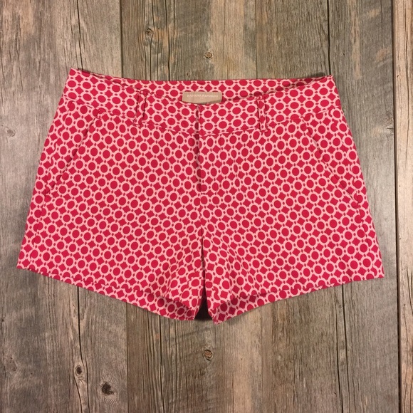 Banana Republic Pants - Banana Republic pink white design shorts