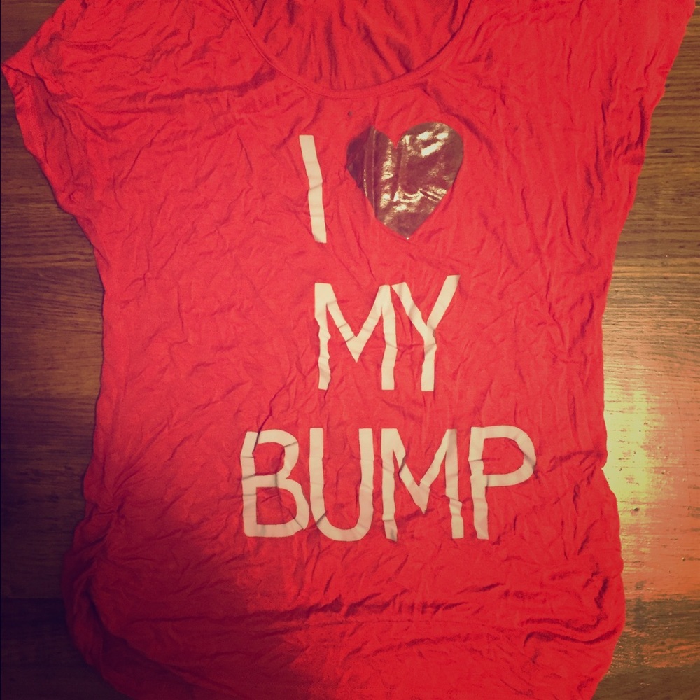 I love my bump maternity shirt