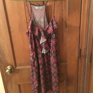 Aztec patterned spring dress 👗