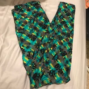 LuLaRoe OS robot leggings