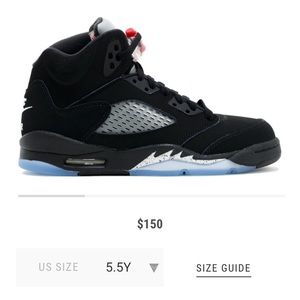 AIR JORDAN RETRO 5 OG BS (GS) 2016