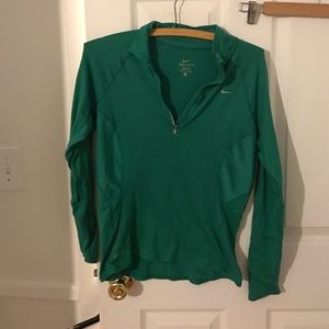 NIKE half zip pullover