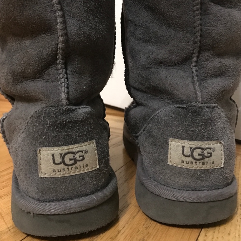 Gray UGGs practically brand new