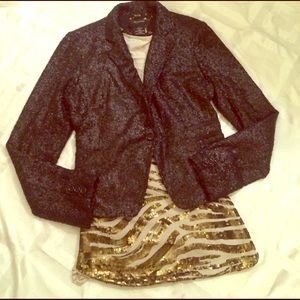 MM couture miss me sequence LG black blazer ❤️