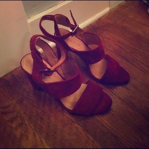 Madewell Wine High Heels