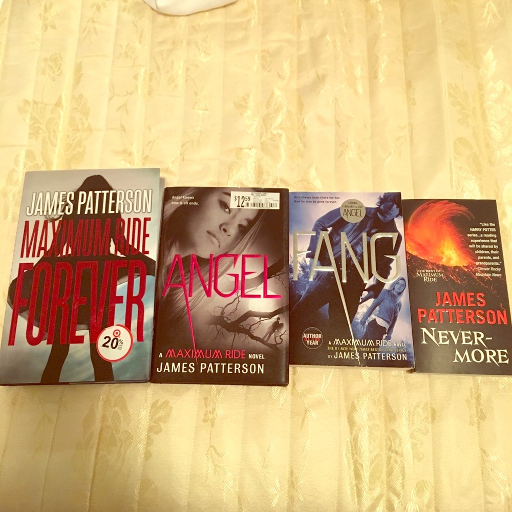 4 James Patterson books