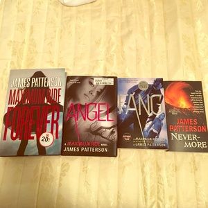 4 James Patterson books