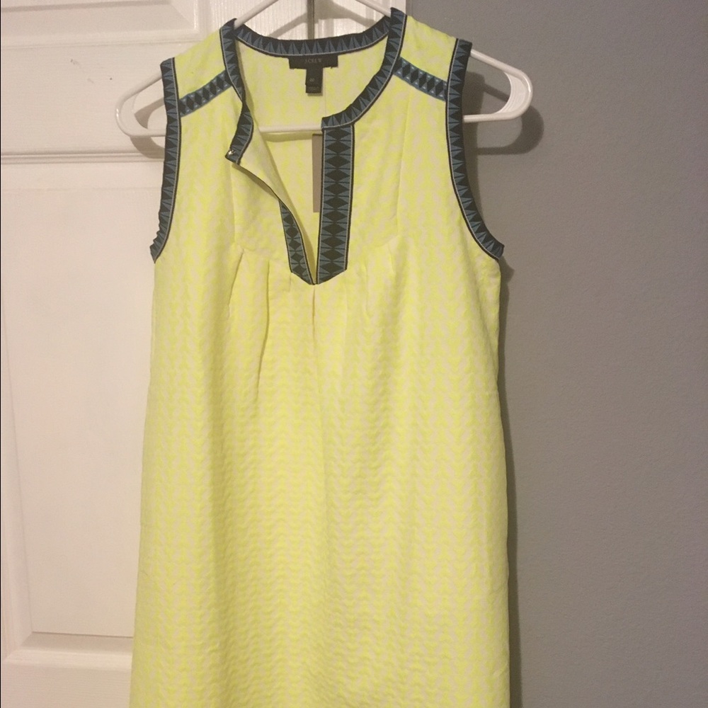 Jcrew neon dress