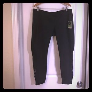 REI women's black airflyte running tights