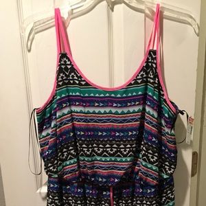 Deb super cute spring dress. Size 2x