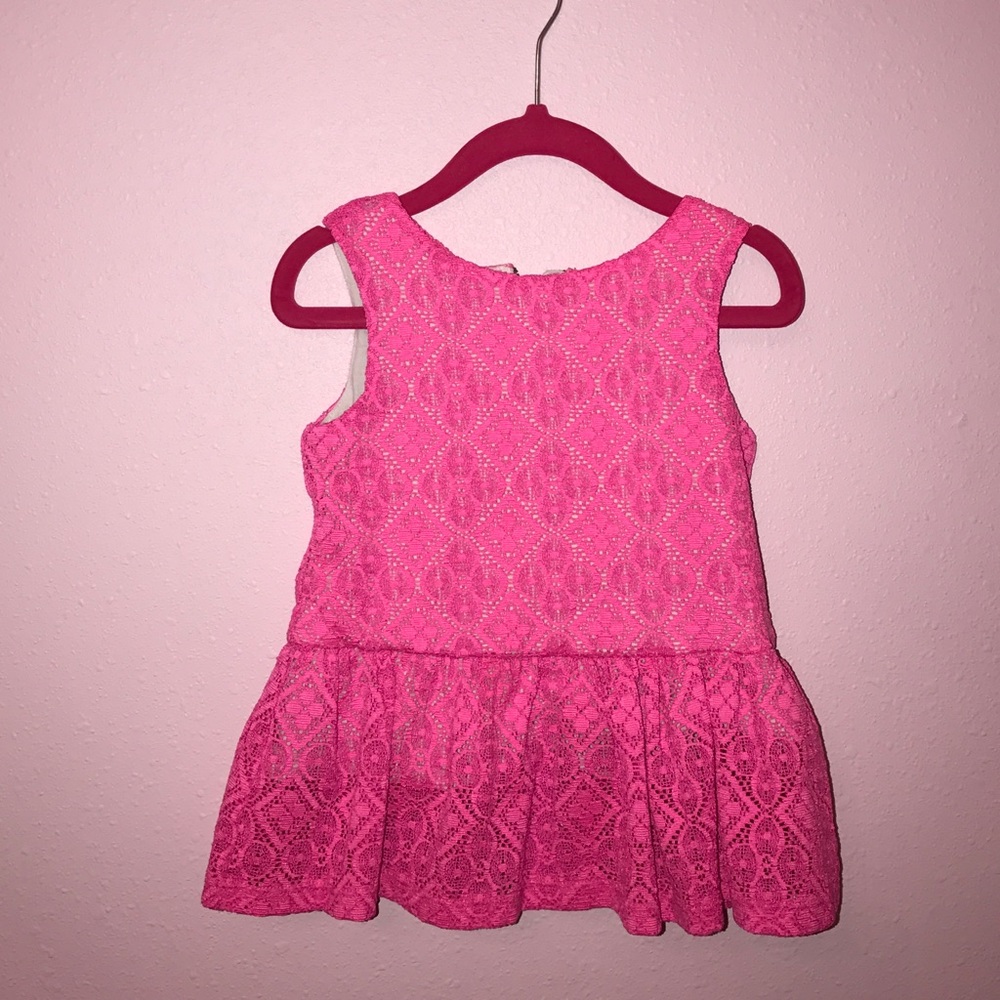 Girls peplum top